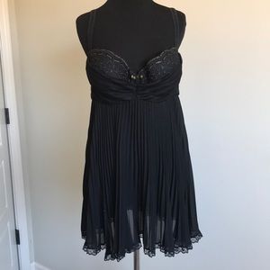 Seductive black and gold plus size chemise